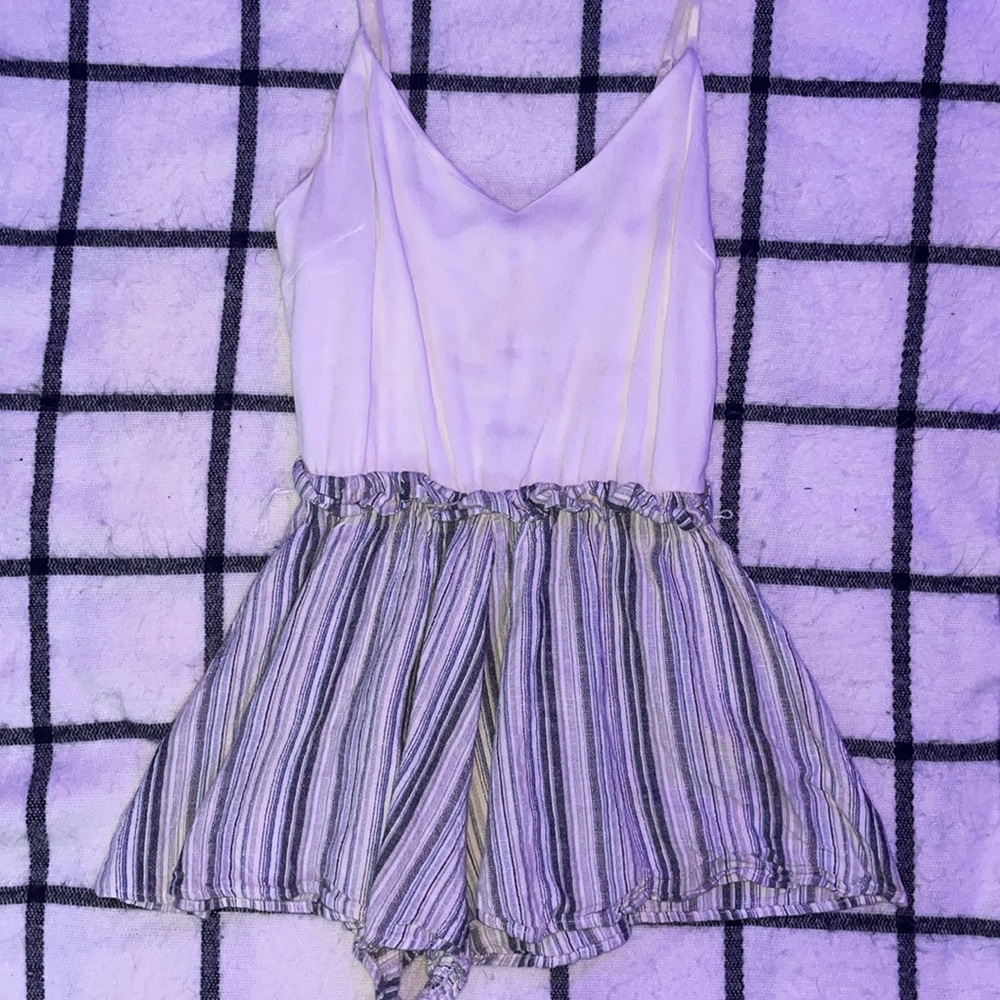 White and blue Dress/Shorts